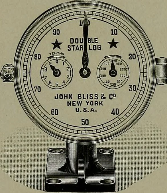An illustration from Uttmark's guide to the United States local inspectors examination for masters and mates of ocean going steam and sailing ships, 1919, leaf 84