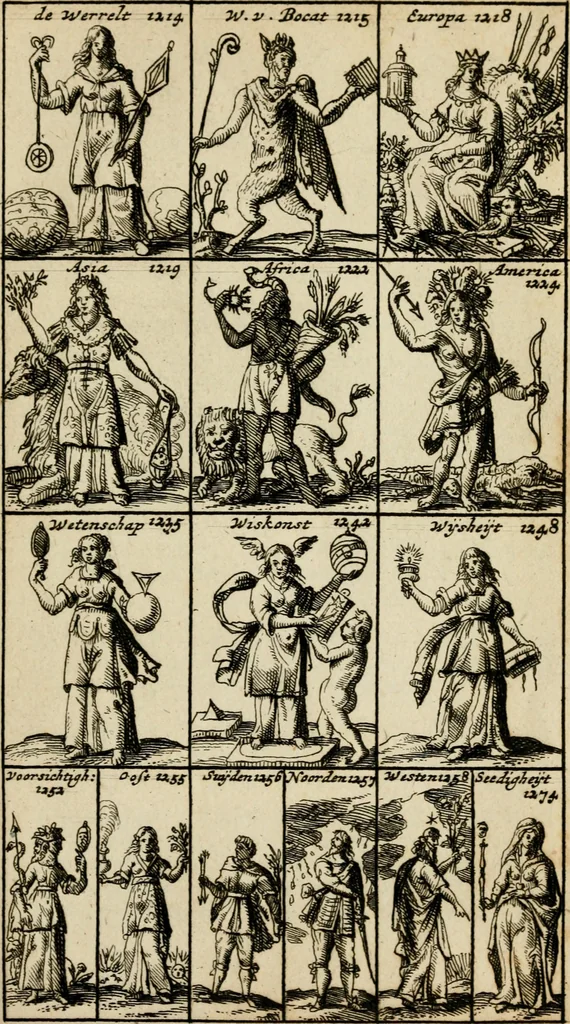 An illustration from Iconologia, of, Uytbeeldinge des verstands, 1717, leaf 314