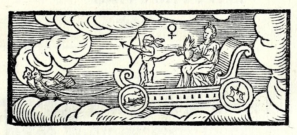 An illustration from Uyt-heemsen oorlog, ofte, Roomse min-triomfen, 1651, leaf 215