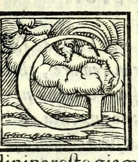 An illustration from Vaccaria : comedia, 1555, leaf 5