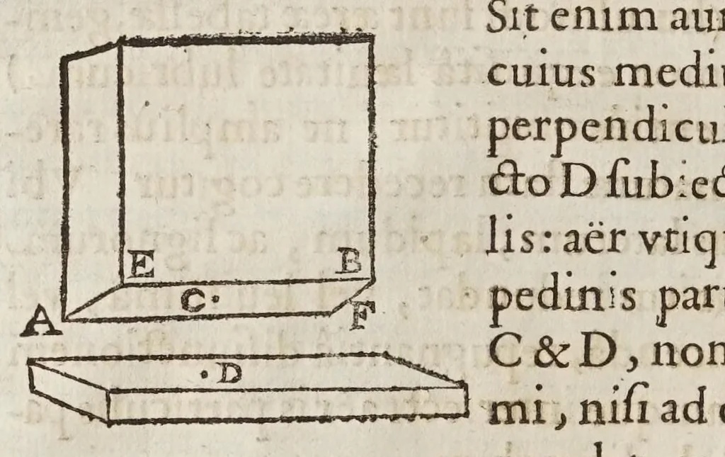 An illustration from Vacvvm proscriptvm : dispvtatio physica, 1649, leaf 30