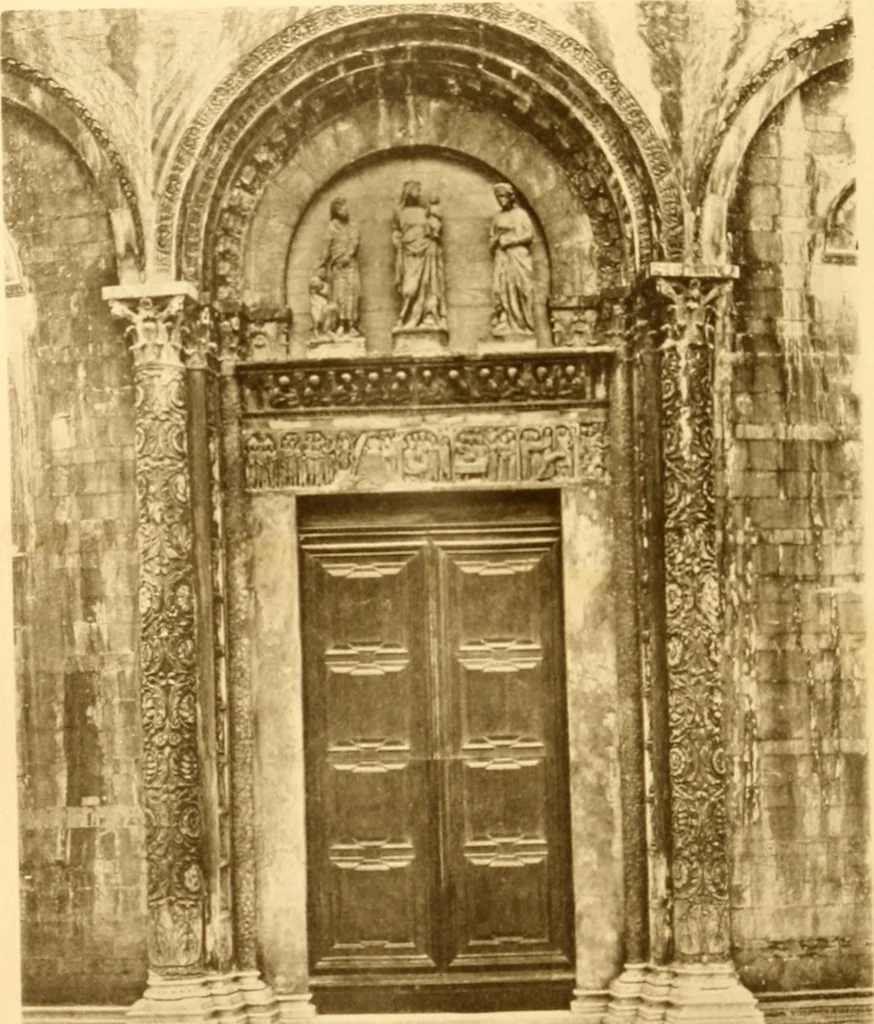 An illustration from Val d'Arno; ten lectures on the Tuscan art directly antecedent to the Florentine year of victories; given before the University of Oxford in Michaelmas term, 1873, 1891, leaf 153