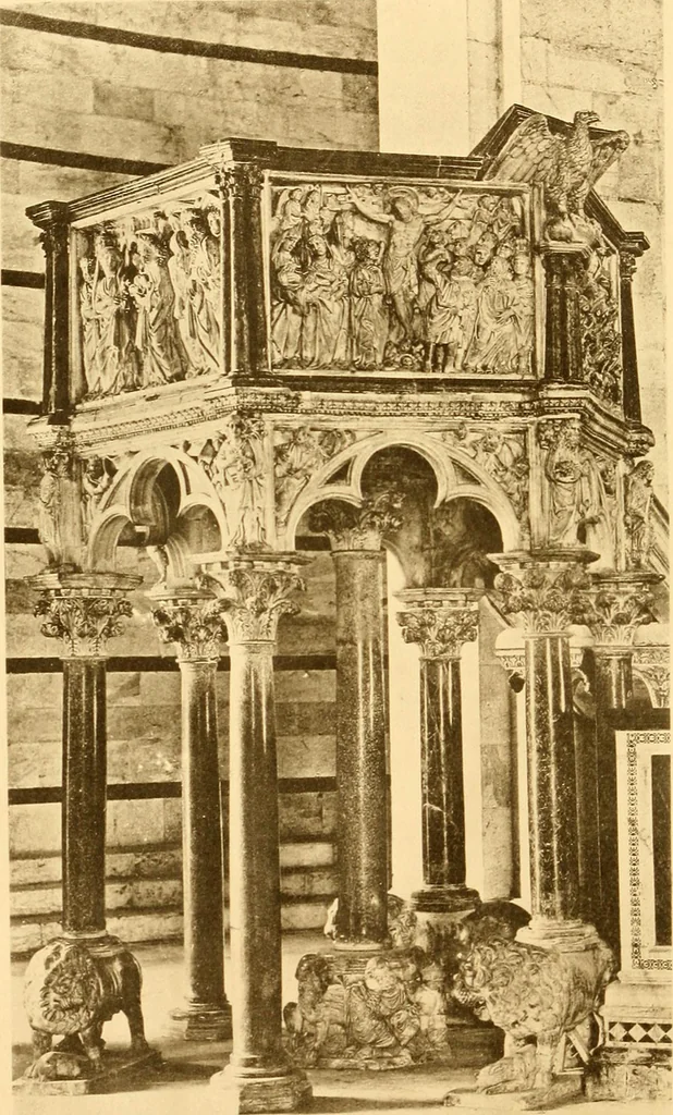 An illustration from Val d'Arno; ten lectures on the Tuscan art directly antecedent to the Florentine year of victories; given before the University of Oxford in Michaelmas term, 1873, 1891, leaf 45
