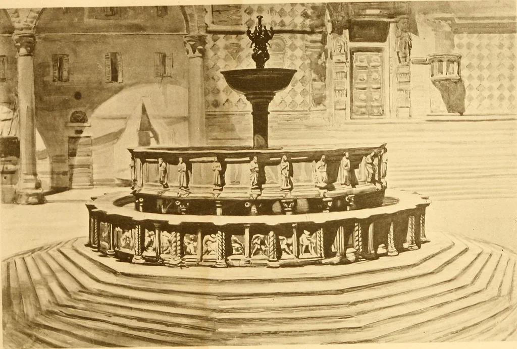 An illustration from Val d'Arno; ten lectures on the Tuscan art directly antecedent to the Florentine year of victories; given before the University of Oxford in Michaelmas term, 1873, 1891, leaf 59