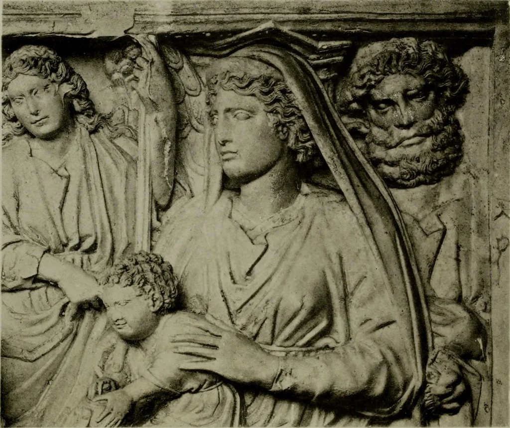 An illustration from Val d'Arno ten lectures on the Tuscan art directly antecedent to the Florentine year of victories; given before the University of Oxford in Michaelmas term, 1873, 1891, leaf 27