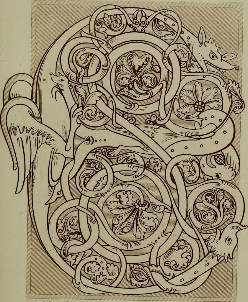 An illustration from Val d'Arno ten lectures on the Tuscan art directly antecedent to the Florentine year of victories; given before the University of Oxford in Michaelmas term, 1873, 1891, leaf 86