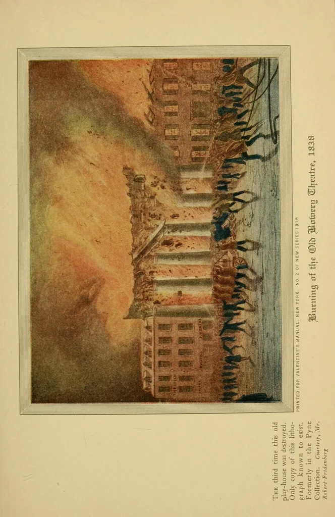 An illustration from Valentine's manual of the city of New York, 1917, leaf 109