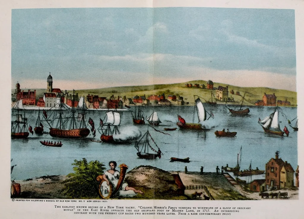 An illustration from Valentine's manual of old New York, 1919, leaf 193