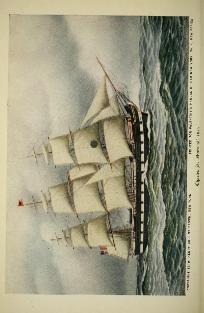 An illustration from Valentine's manual of old New York, 1919, leaf 280