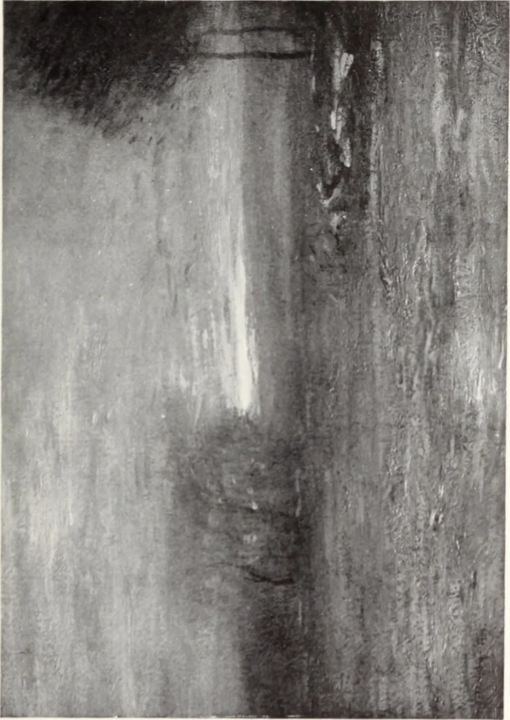 An illustration from Valuable paintings by distinguished masters of the Barbizon, contemporaneous and American schools, together with several Barye bronzes, 1913, leaf 106