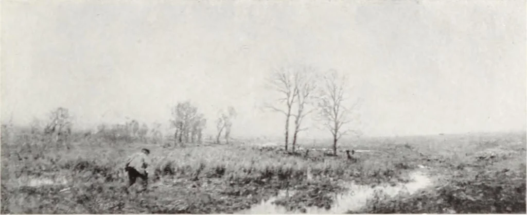 An illustration from Valuable paintings by distinguished masters of the Barbizon, contemporaneous and American schools, together with several Barye bronzes, 1913, leaf 108