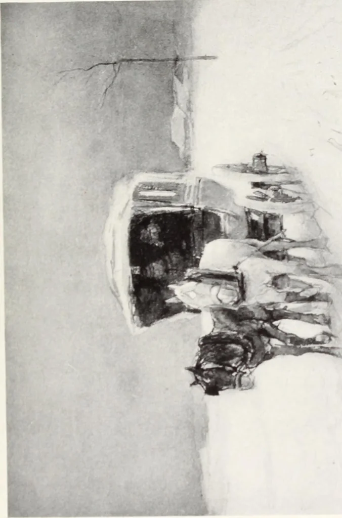 An illustration from Valuable paintings by distinguished masters of the Barbizon, contemporaneous and American schools, together with several Barye bronzes, 1913, leaf 114