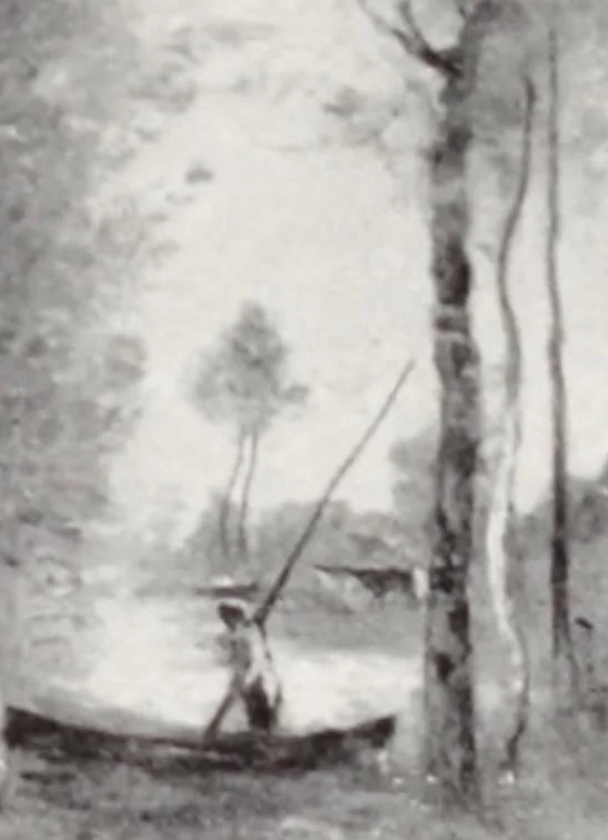 An illustration from Valuable paintings by distinguished masters of the Barbizon, contemporaneous and American schools, together with several Barye bronzes, 1913, leaf 132