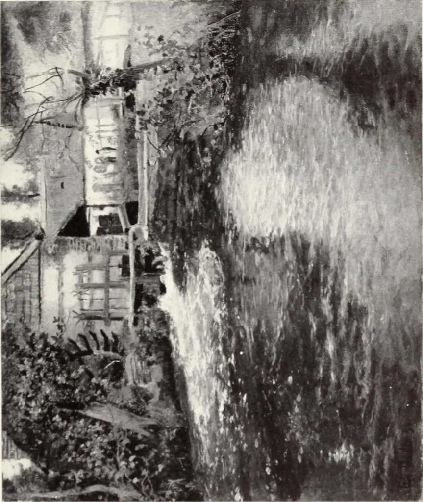 An illustration from Valuable paintings by distinguished masters of the Barbizon, contemporaneous and American schools, together with several Barye bronzes, 1913, leaf 148