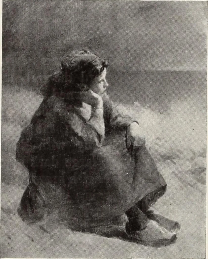 An illustration from Valuable paintings by distinguished masters of the Barbizon, contemporaneous and American schools, together with several Barye bronzes, 1913, leaf 17