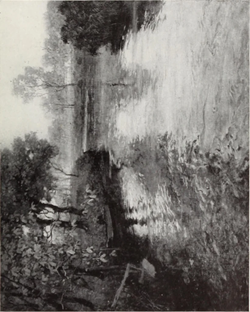 An illustration from Valuable paintings by distinguished masters of the Barbizon, contemporaneous and American schools, together with several Barye bronzes, 1913, leaf 174