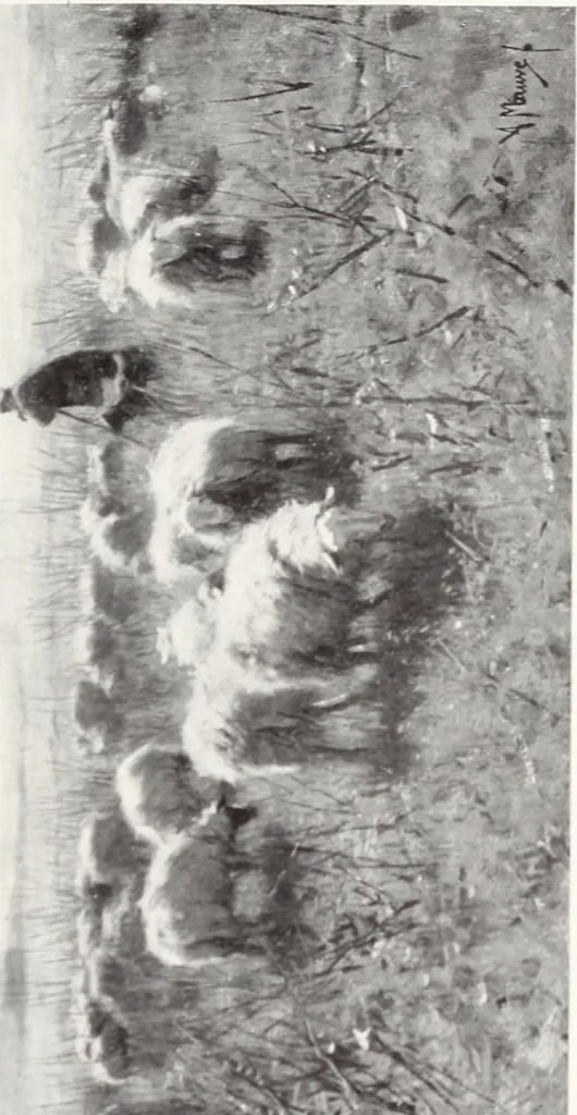 An illustration from Valuable paintings by distinguished masters of the Barbizon, contemporaneous and American schools, together with several Barye bronzes, 1913, leaf 190