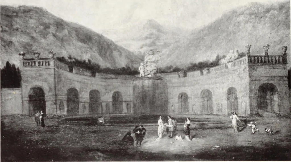 An illustration from Valuable paintings by distinguished masters of the Barbizon, contemporaneous and American schools, together with several Barye bronzes, 1913, leaf 222
