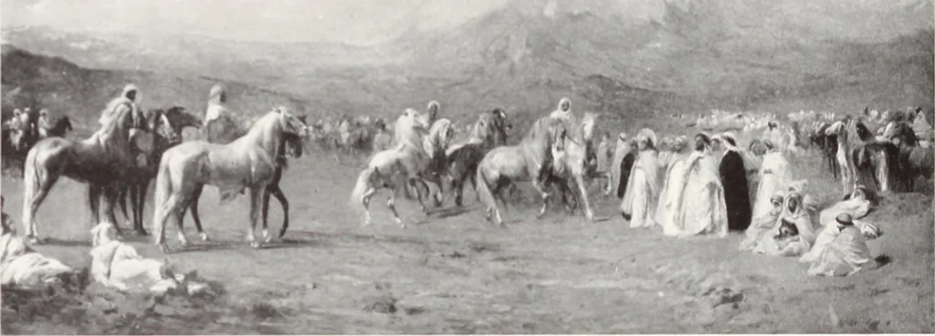 An illustration from Valuable paintings by distinguished masters of the Barbizon, contemporaneous and American schools, together with several Barye bronzes, 1913, leaf 262