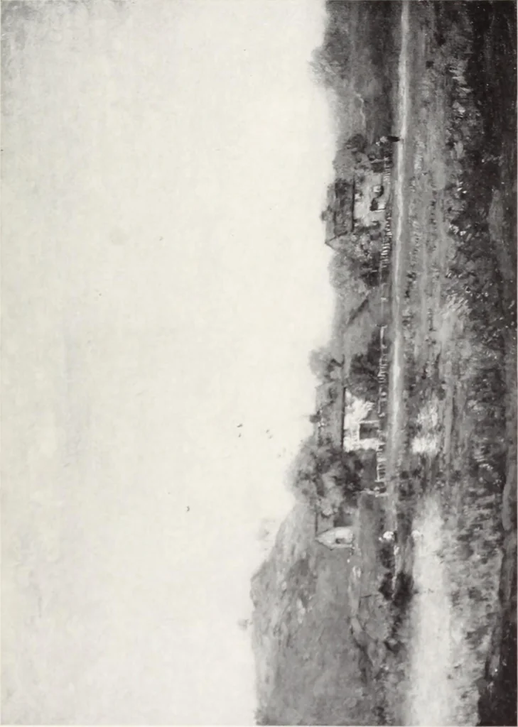 An illustration from Valuable paintings by distinguished masters of the Barbizon, contemporaneous and American schools, together with several Barye bronzes, 1913, leaf 42