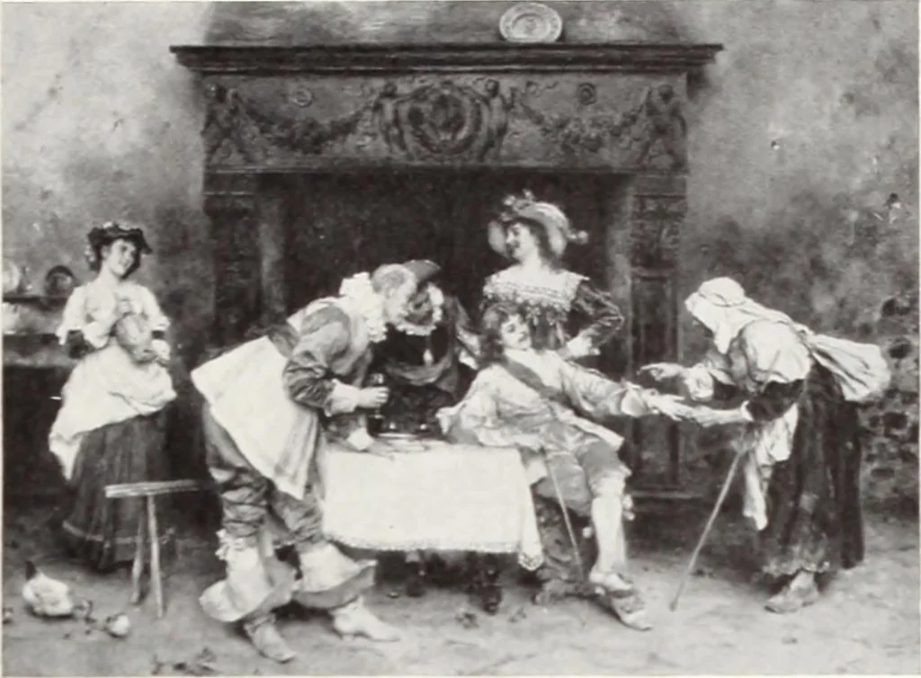 An illustration from Valuable paintings by distinguished masters of the Barbizon, contemporaneous and American schools, together with several Barye bronzes, 1913, leaf 48