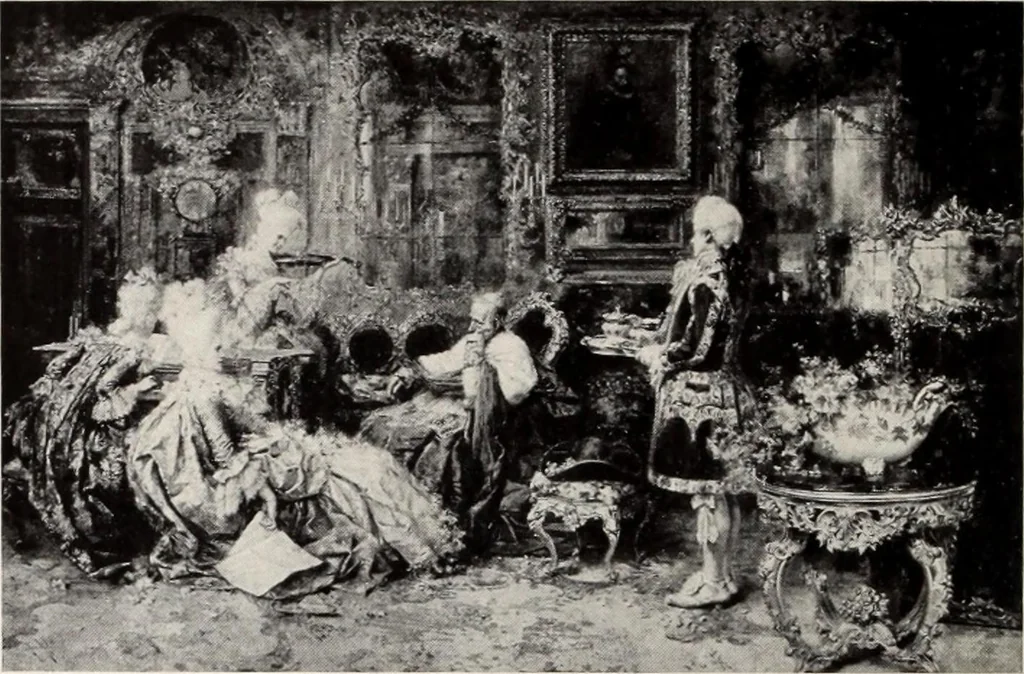 An illustration from Valuable paintings by distinguished masters of the Barbizon, contemporaneous and American schools, together with several Barye bronzes, 1913, leaf 49