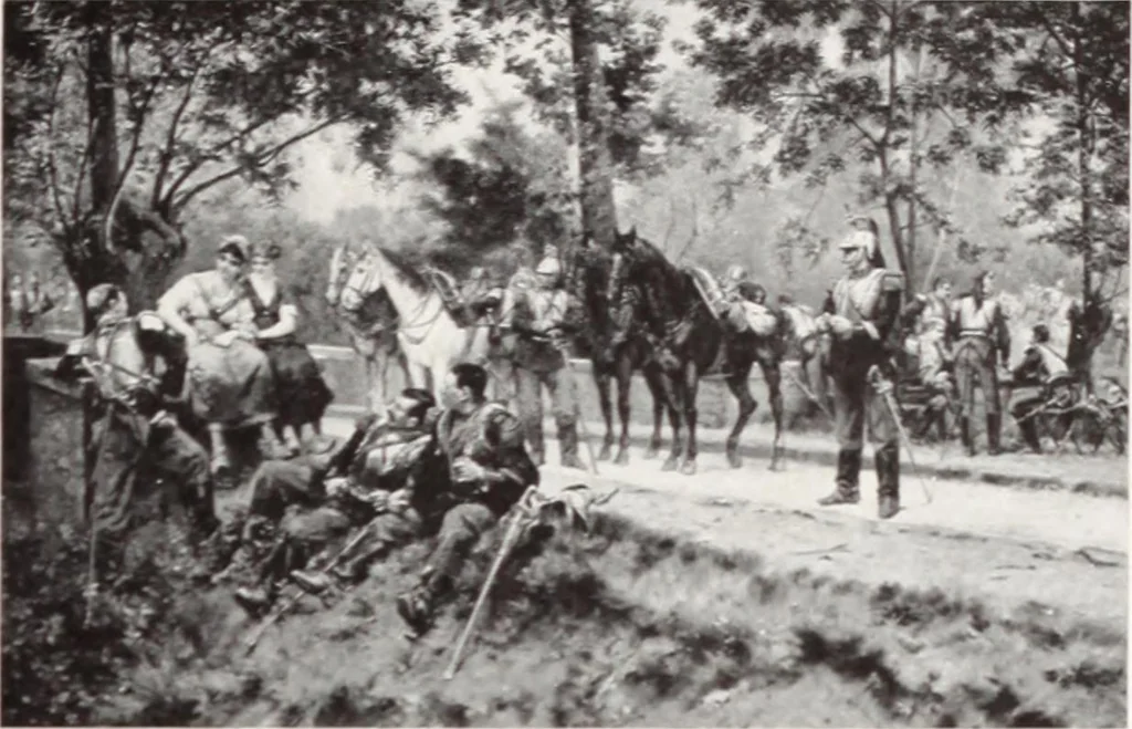 An illustration from Valuable paintings by distinguished masters of the Barbizon, contemporaneous and American schools, together with several Barye bronzes, 1913, leaf 52