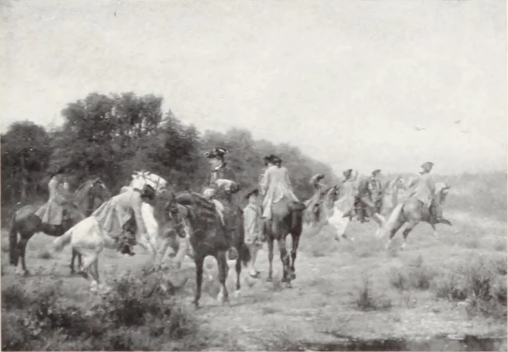 An illustration from Valuable paintings by distinguished masters of the Barbizon, contemporaneous and American schools, together with several Barye bronzes, 1913, leaf 74