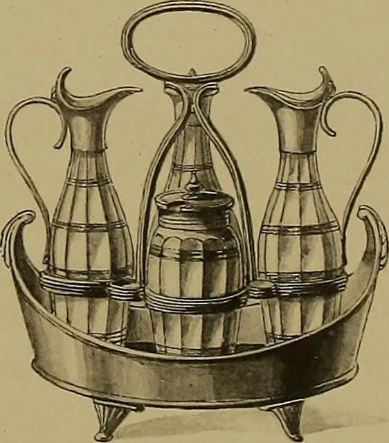 An illustration from The values of old English silver and Sheffeld plate, from the xvth to the xixth centuries, 1906, leaf 114