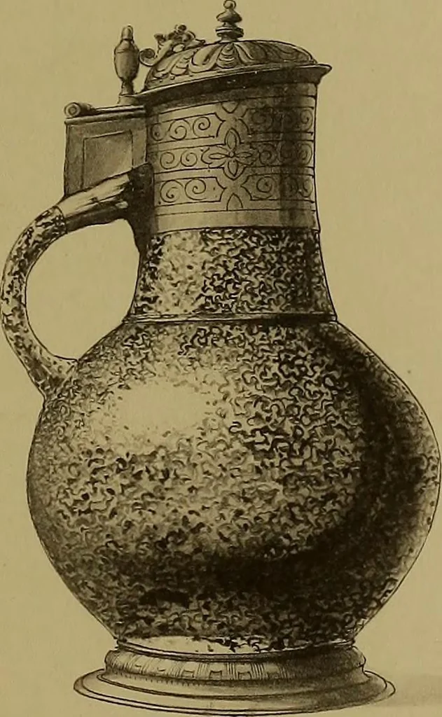 An illustration from The values of old English silver and Sheffeld plate, from the xvth to the xixth centuries, 1906, leaf 124