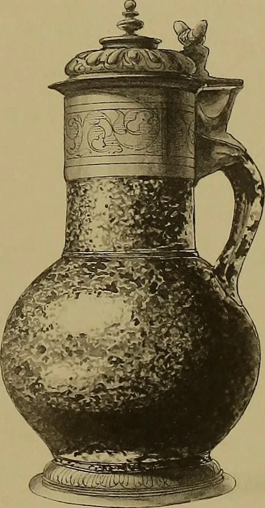 An illustration from The values of old English silver and Sheffeld plate, from the xvth to the xixth centuries, 1906, leaf 124