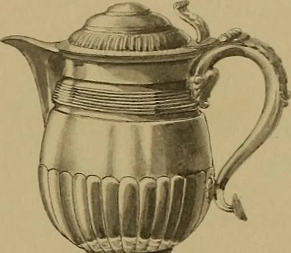 An illustration from The values of old English silver and Sheffeld plate, from the xvth to the xixth centuries, 1906, leaf 130