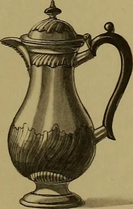 An illustration from The values of old English silver and Sheffeld plate, from the xvth to the xixth centuries, 1906, leaf 130