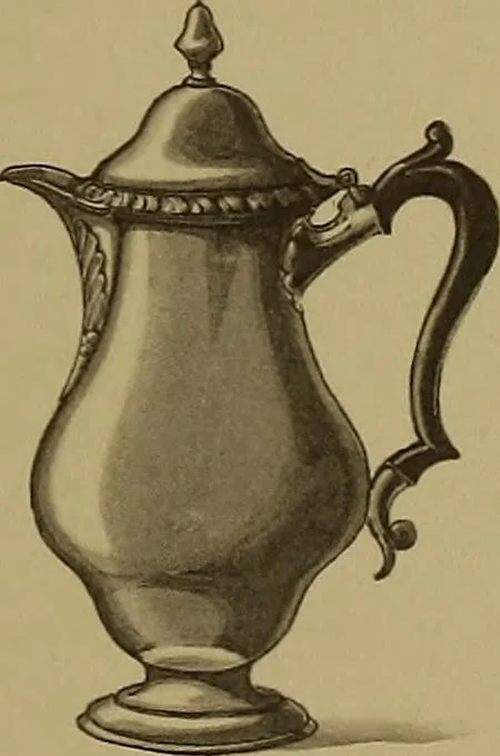 An illustration from The values of old English silver and Sheffeld plate, from the xvth to the xixth centuries, 1906, leaf 130