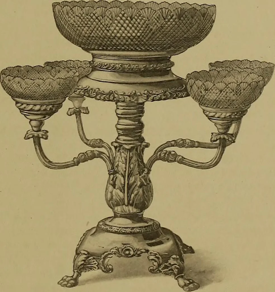 An illustration from The values of old English silver and Sheffeld plate, from the xvth to the xixth centuries, 1906, leaf 138