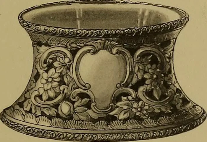 An illustration from The values of old English silver and Sheffeld plate, from the xvth to the xixth centuries, 1906, leaf 152