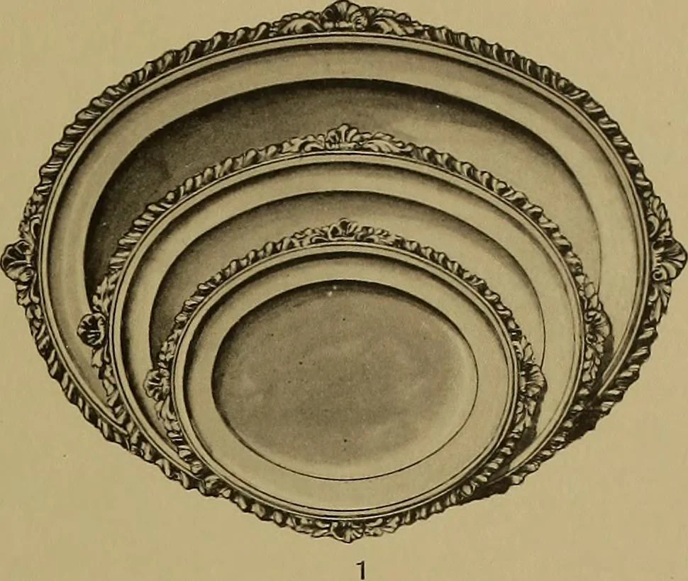 An illustration from The values of old English silver and Sheffeld plate, from the xvth to the xixth centuries, 1906, leaf 170