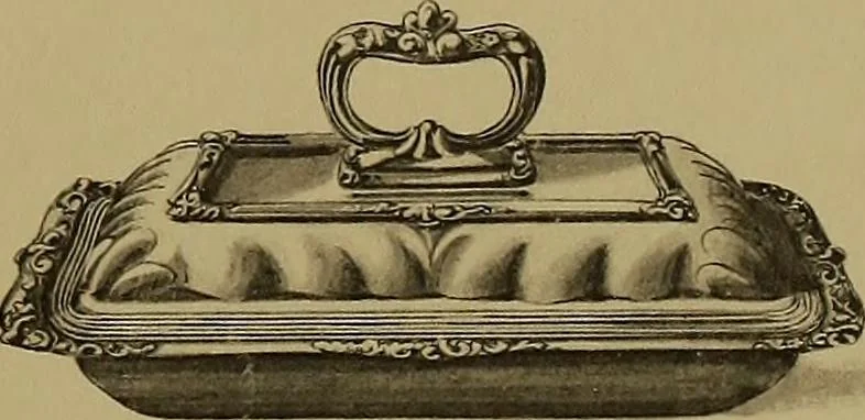 An illustration from The values of old English silver and Sheffeld plate, from the xvth to the xixth centuries, 1906, leaf 180