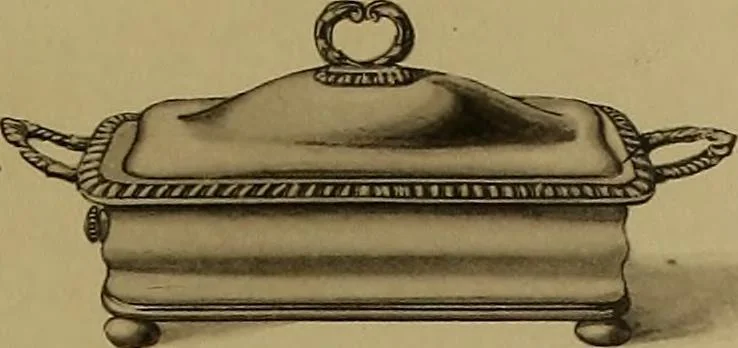 An illustration from The values of old English silver and Sheffeld plate, from the xvth to the xixth centuries, 1906, leaf 186