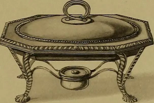 An illustration from The values of old English silver and Sheffeld plate, from the xvth to the xixth centuries, 1906, leaf 186