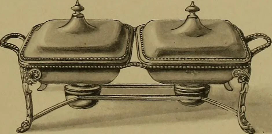 An illustration from The values of old English silver and Sheffeld plate, from the xvth to the xixth centuries, 1906, leaf 186