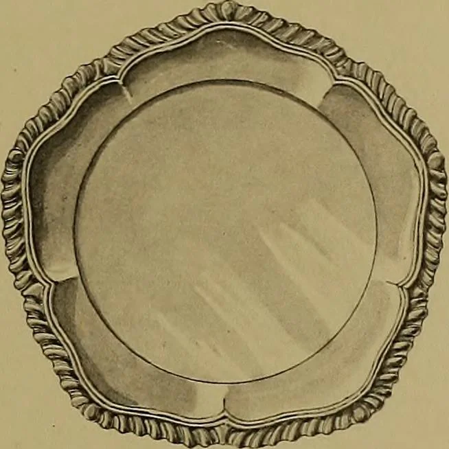 An illustration from The values of old English silver and Sheffeld plate, from the xvth to the xixth centuries, 1906, leaf 194