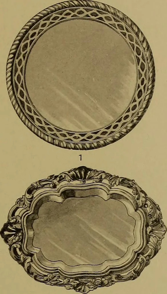 An illustration from The values of old English silver and Sheffeld plate, from the xvth to the xixth centuries, 1906, leaf 206