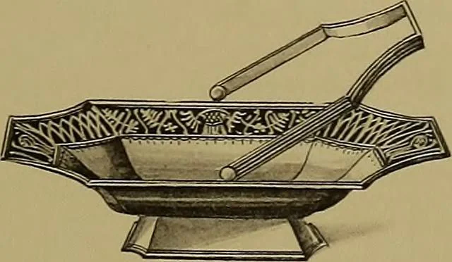 An illustration from The values of old English silver and Sheffeld plate, from the xvth to the xixth centuries, 1906, leaf 230