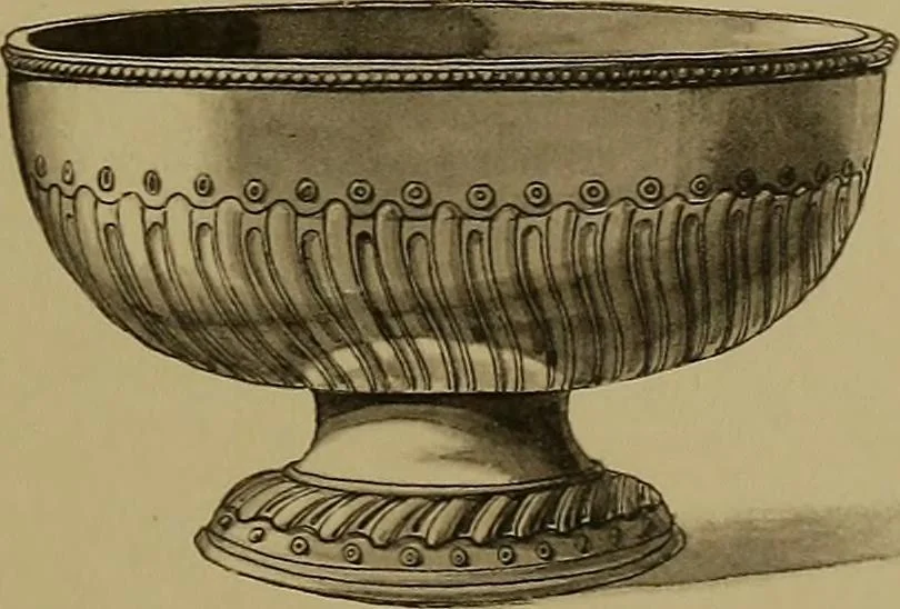 An illustration from The values of old English silver and Sheffeld plate, from the xvth to the xixth centuries, 1906, leaf 238
