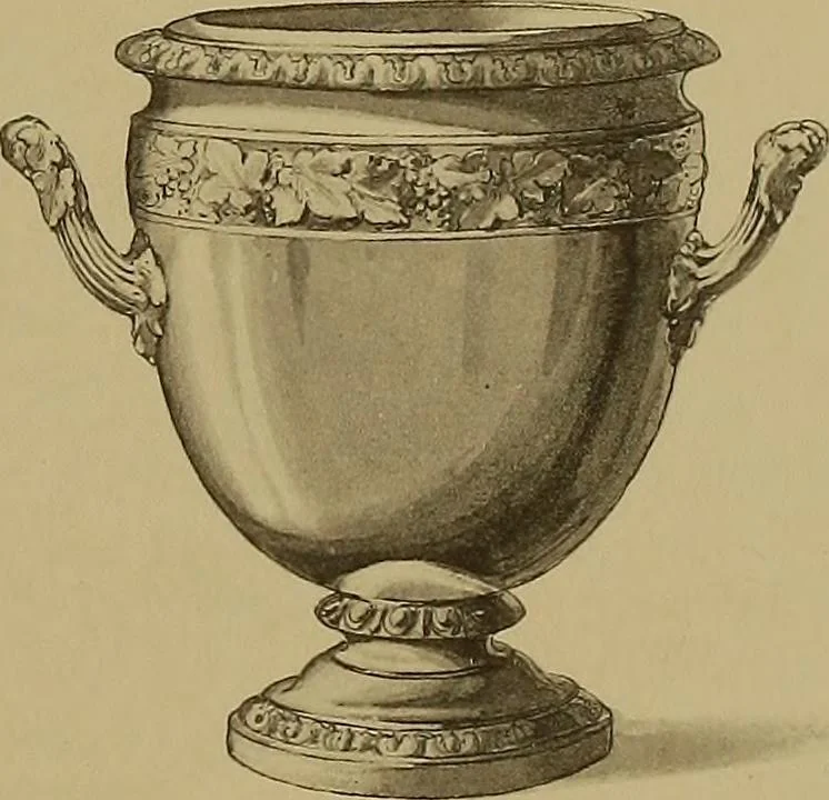 An illustration from The values of old English silver and Sheffeld plate, from the xvth to the xixth centuries, 1906, leaf 244