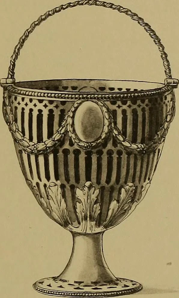 An illustration from The values of old English silver and Sheffeld plate, from the xvth to the xixth centuries, 1906, leaf 254