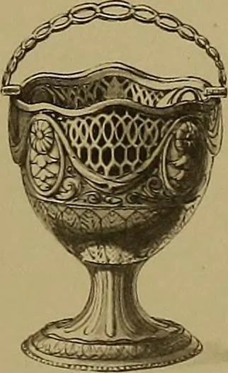An illustration from The values of old English silver and Sheffeld plate, from the xvth to the xixth centuries, 1906, leaf 254