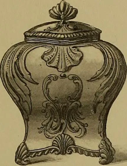 An illustration from The values of old English silver and Sheffeld plate, from the xvth to the xixth centuries, 1906, leaf 268