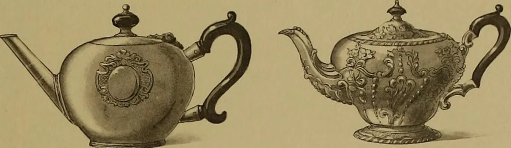 An illustration from The values of old English silver and Sheffeld plate, from the xvth to the xixth centuries, 1906, leaf 274